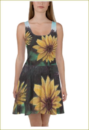 Sunflower Days ~ Skater Dress