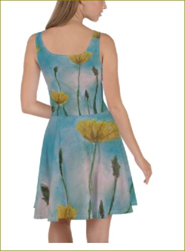 Petals of Yellows ~ Skater Dress