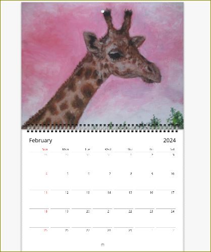 Satisfying Pink ~ Calendars (US & CA)