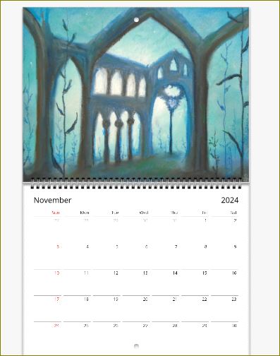Artwork of Artist Jen Shearer ~ Calendars (US & CA)