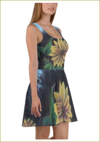 Sunflower Commitment ~ Skater Dress