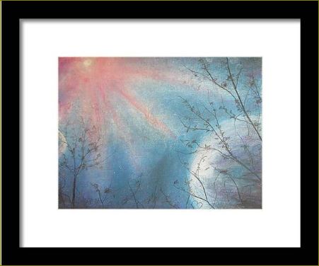 Sky Burst ~ Framed Print