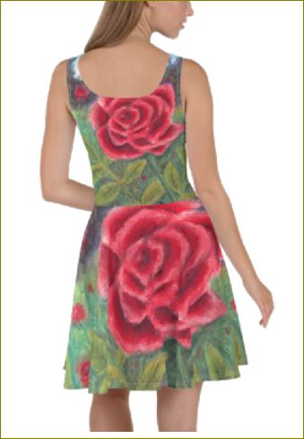 Field of Roses ~ Skater Dress