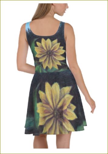 Sunflower Commitment ~ Skater Dress