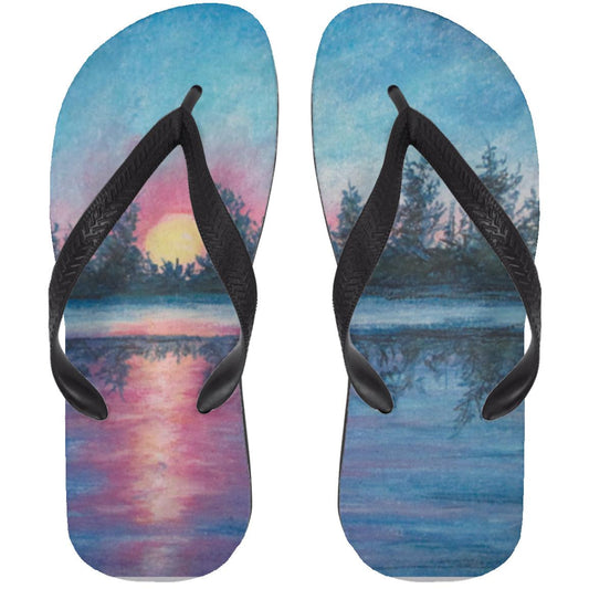 Dreaming in Aqua ~ Flip Flops