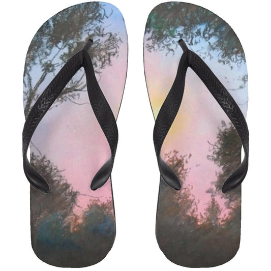 Woodland Harmony ~ Flip Flops