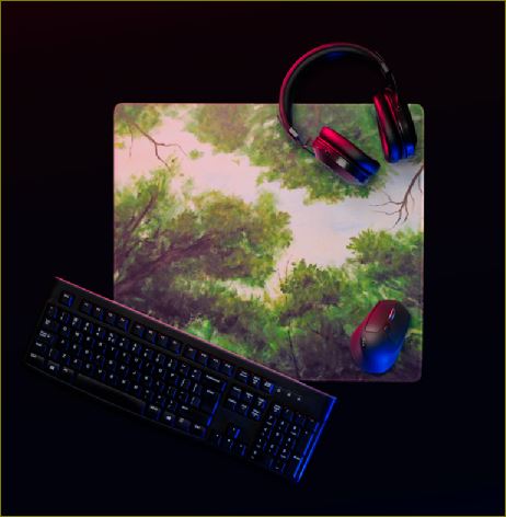 Leaf Lite ~ Gaming Mouse Pad
