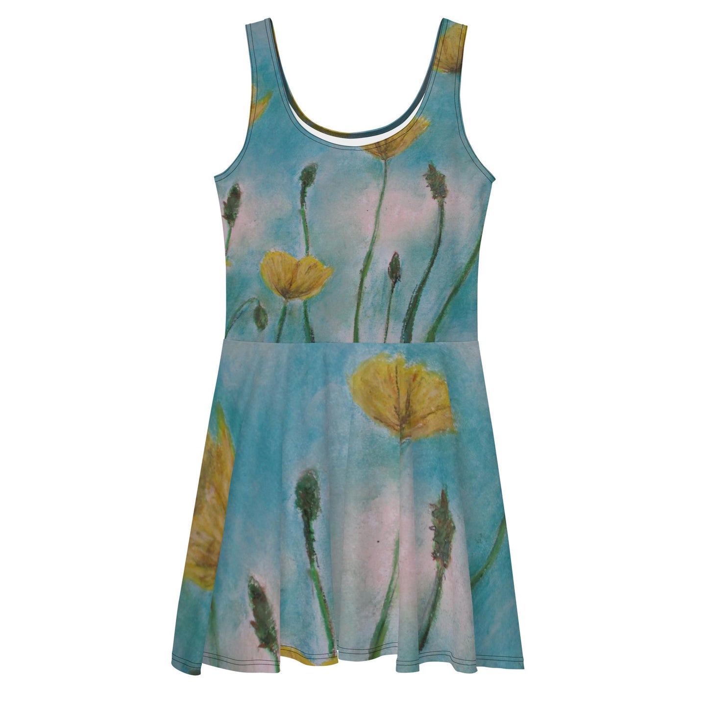 Petals of Yellows ~ Skater Dress