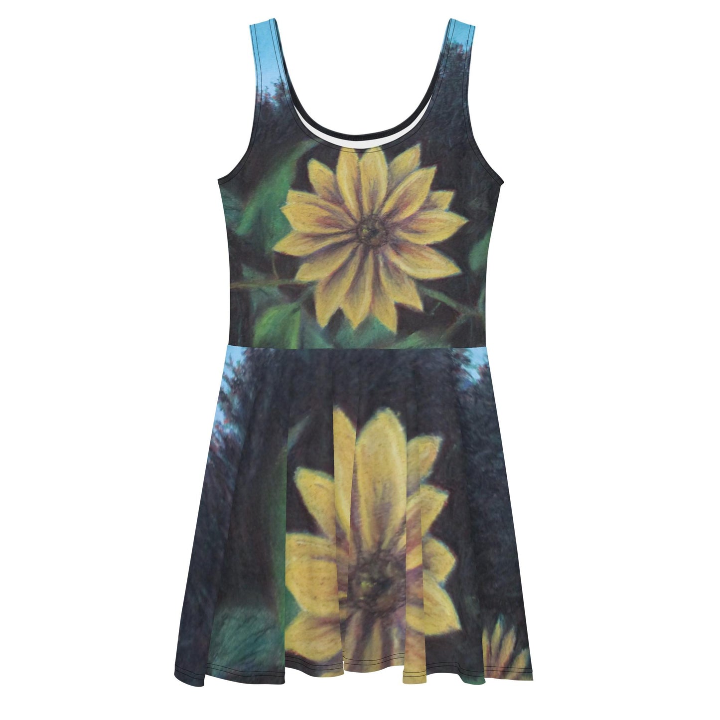 Sunflower Commitment ~ Skater Dress