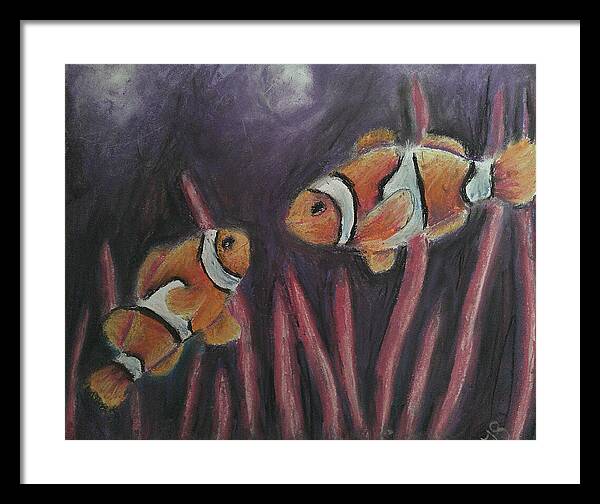 Clowning Around - Framed Print