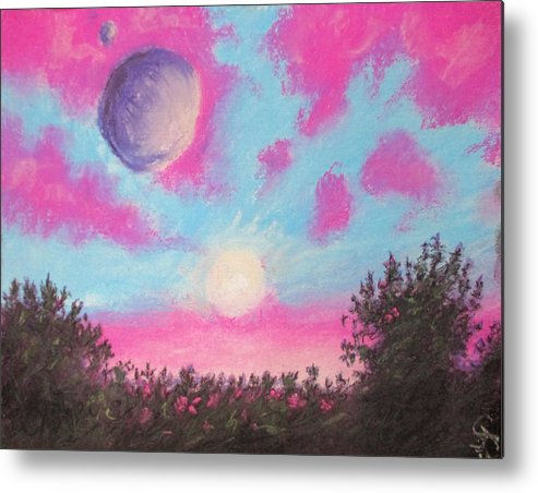 Drifting in Sunsets ~ Metal Print