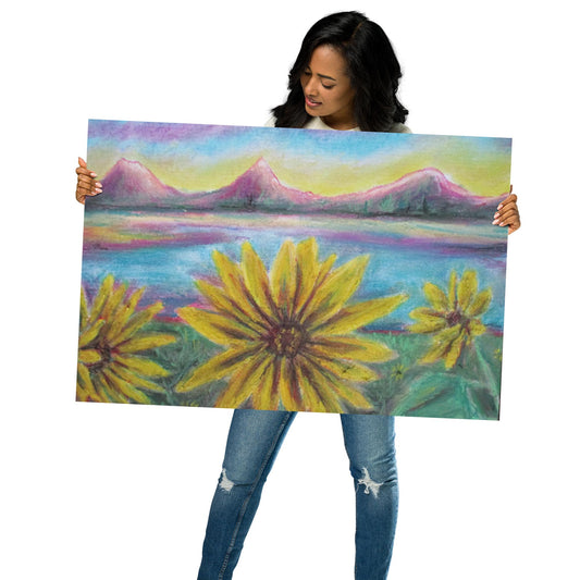 Sunflower Set ~ Poster