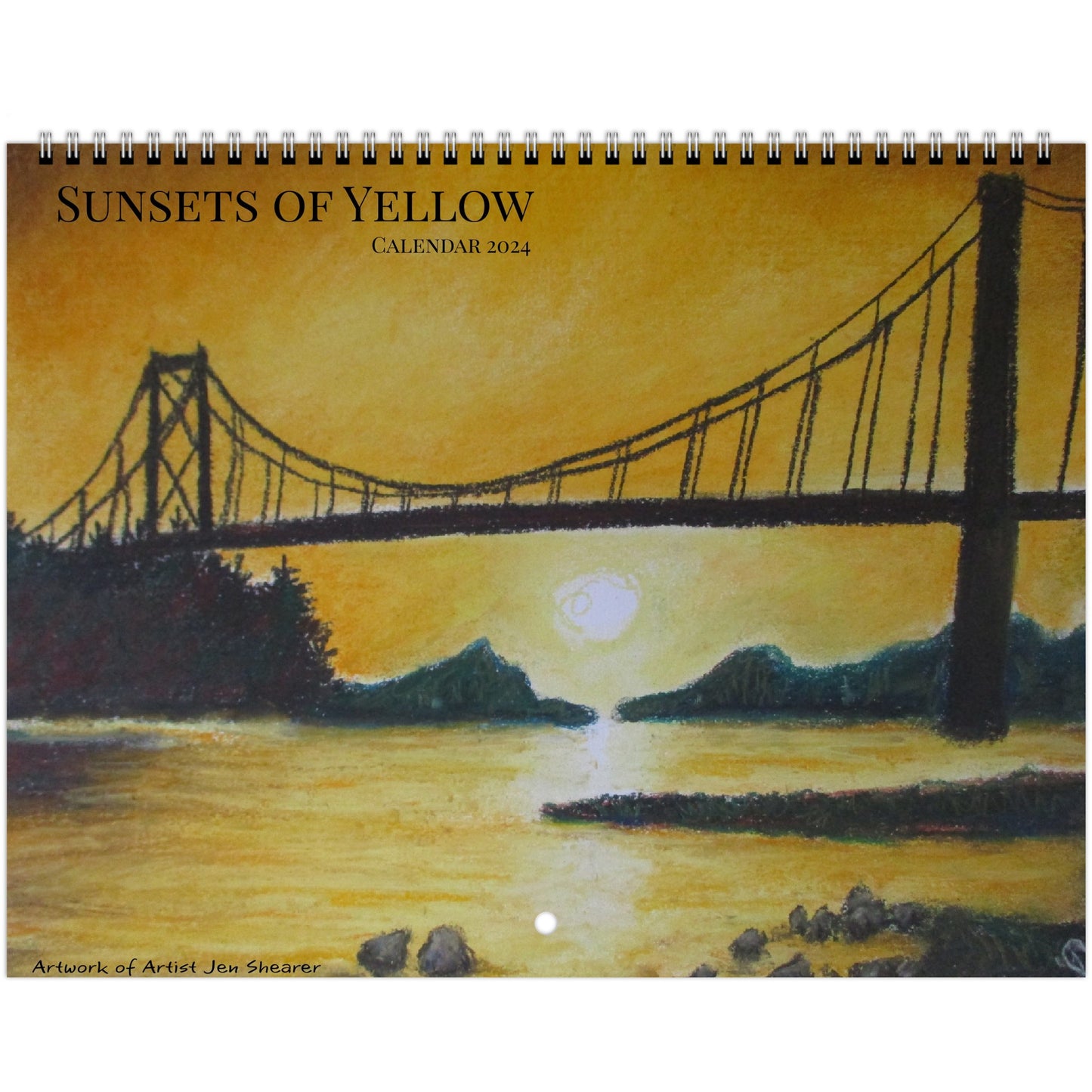 Sunsets of Yellow ~ Calendars (US & CA)