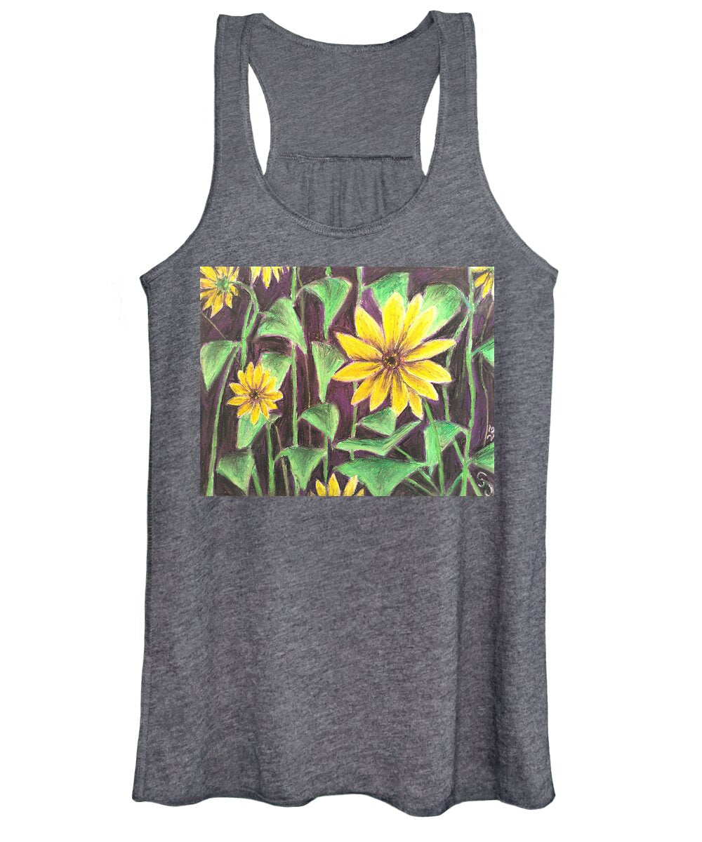 Nights of Sunflowers - Women's Tank Top