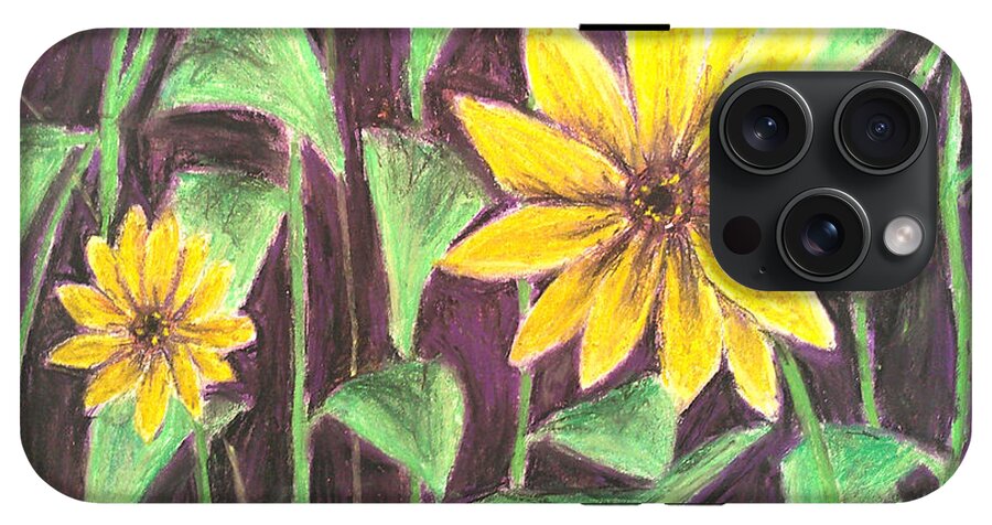 Nights of Sunflowers - Phone Case