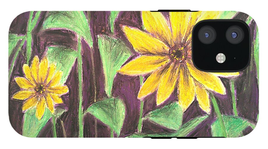 Nights of Sunflowers - Phone Case