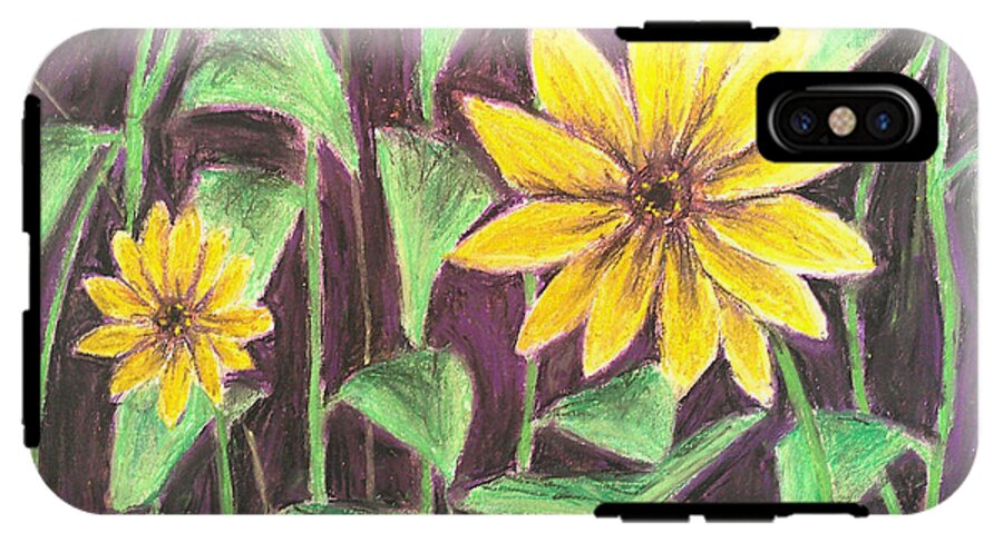 Nights of Sunflowers - Phone Case