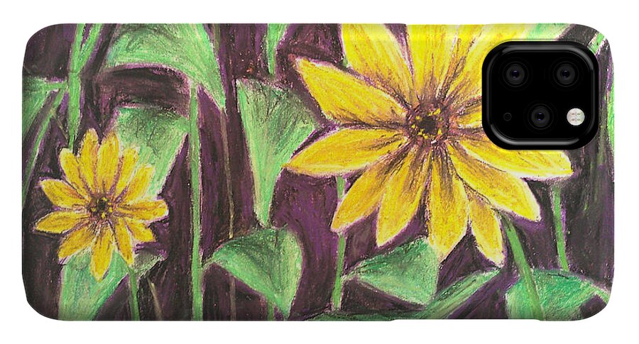 Nights of Sunflowers - Phone Case