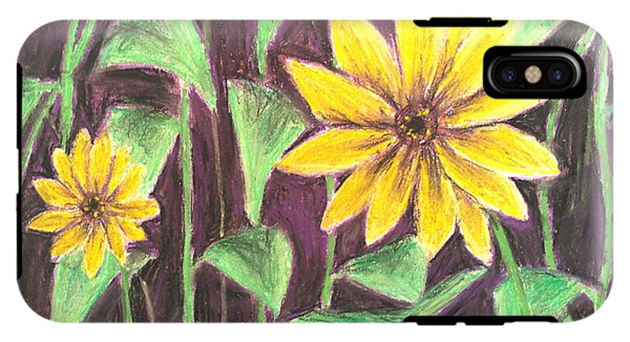 Nights of Sunflowers - Phone Case