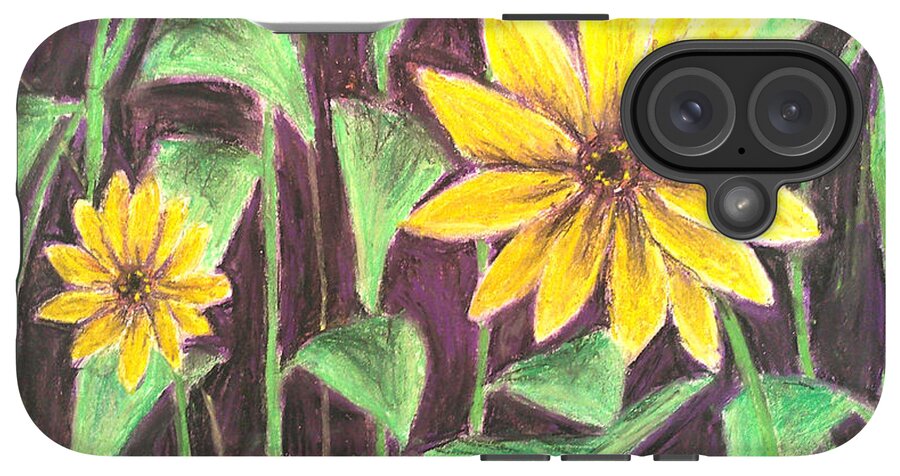Nights of Sunflowers - Phone Case