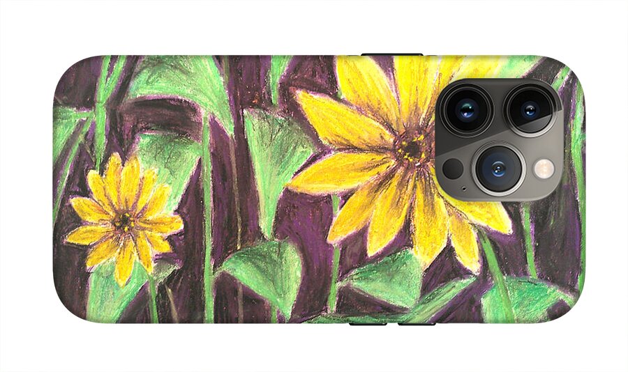 Nights of Sunflowers - Phone Case