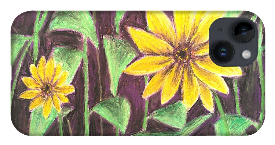 Nights of Sunflowers - Phone Case