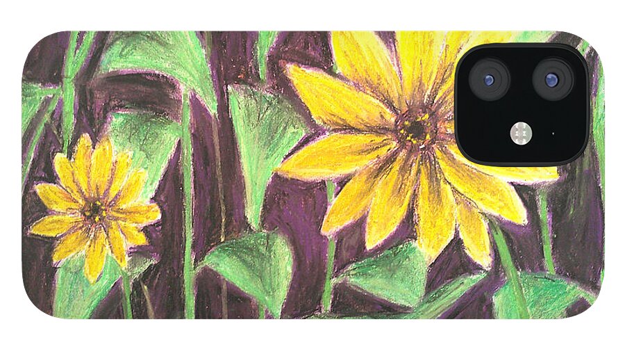 Nights of Sunflowers - Phone Case