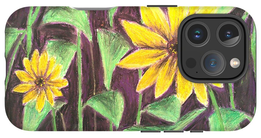 Nights of Sunflowers - Phone Case