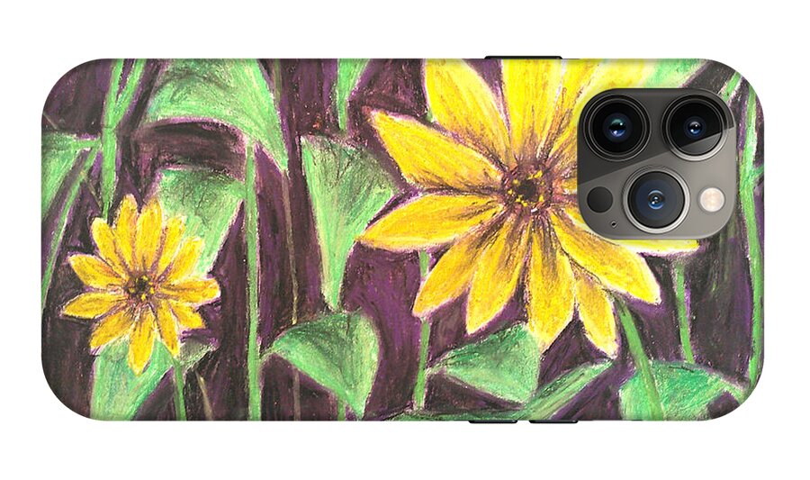 Nights of Sunflowers - Phone Case