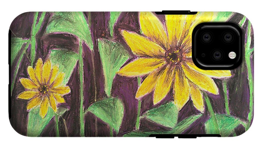 Nights of Sunflowers - Phone Case