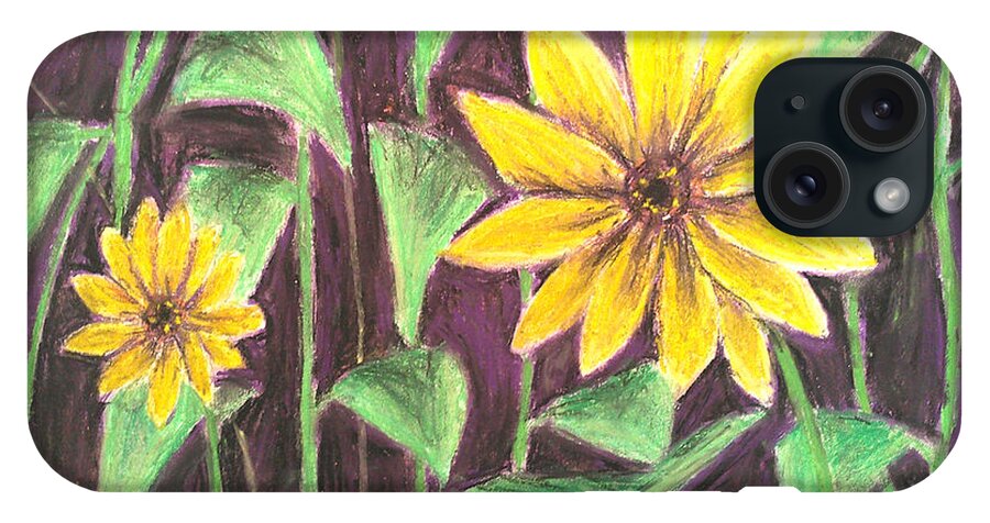 Nights of Sunflowers - Phone Case