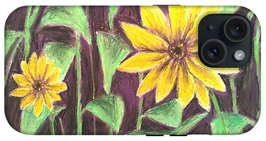 Nights of Sunflowers - Phone Case