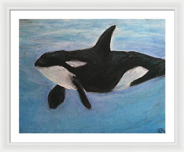 Orca Calls - Framed Print