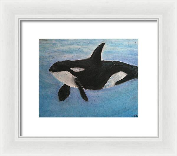 Orca Calls - Framed Print