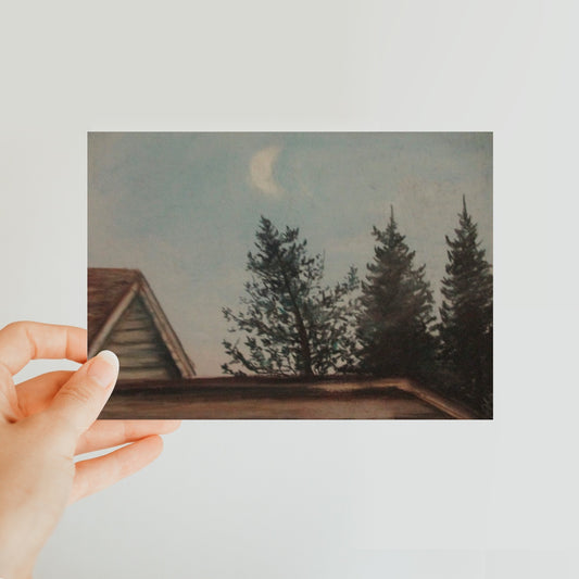 Backyarding ~ Postcard
