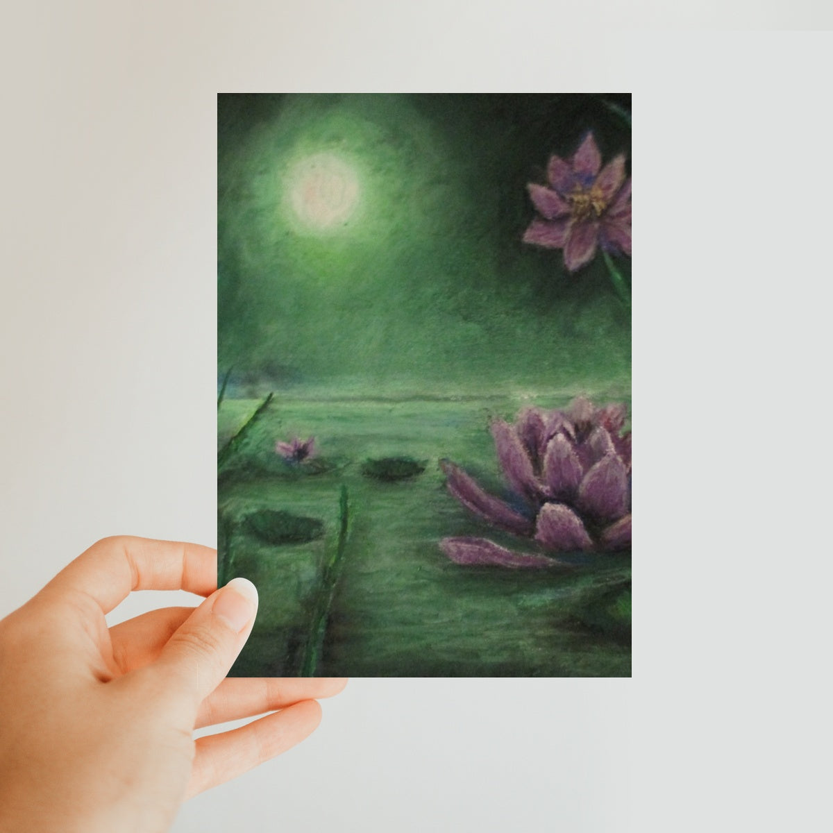 Lily Pond ~ Postcard