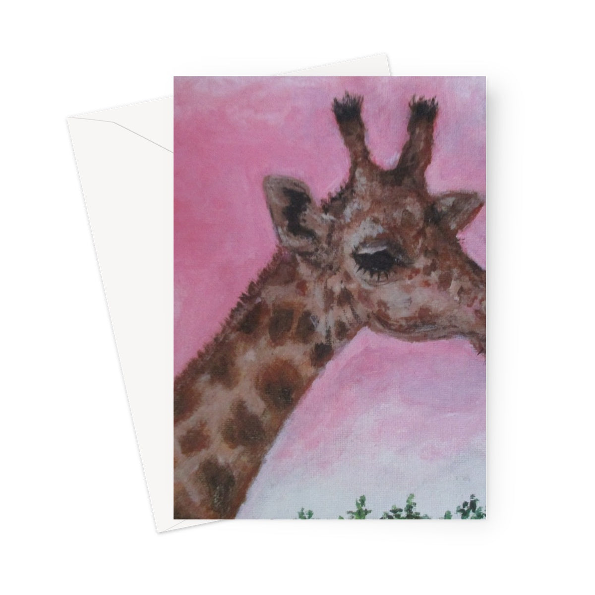 Mr. Giraffe ~ Greeting Card