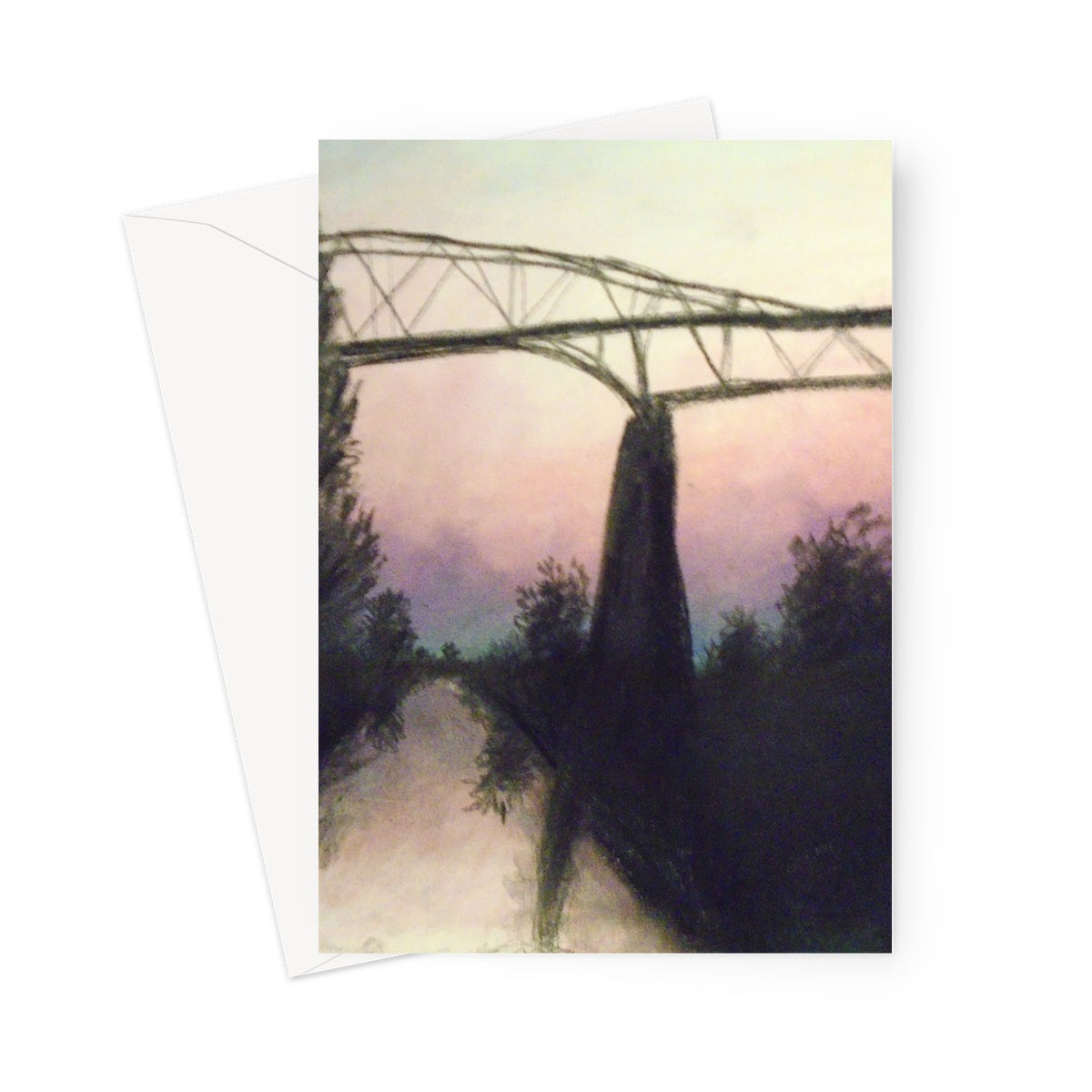 Cornwall's Bridge ~ Greeting Card