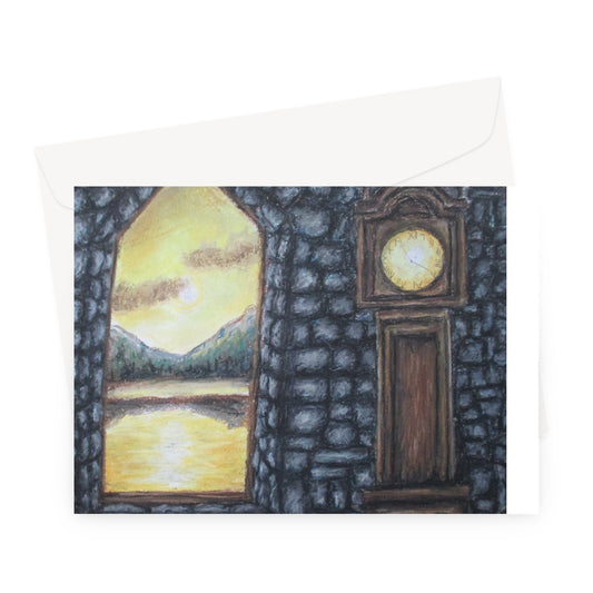 Setting Time Chime ~ Greeting Card