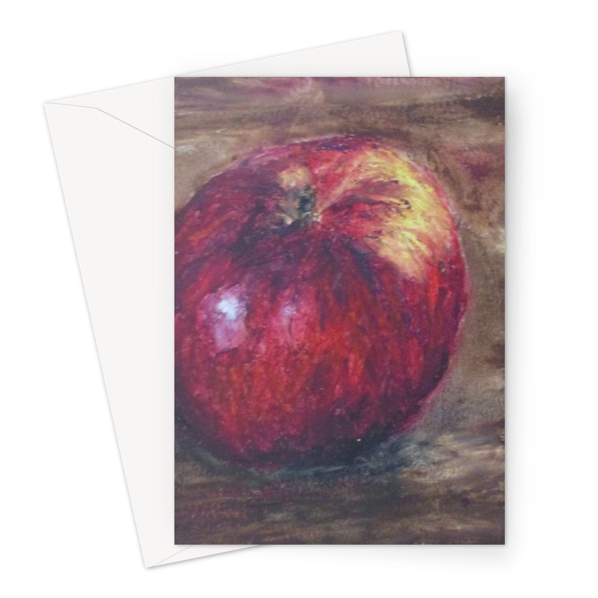Apple A ~ Greeting Card