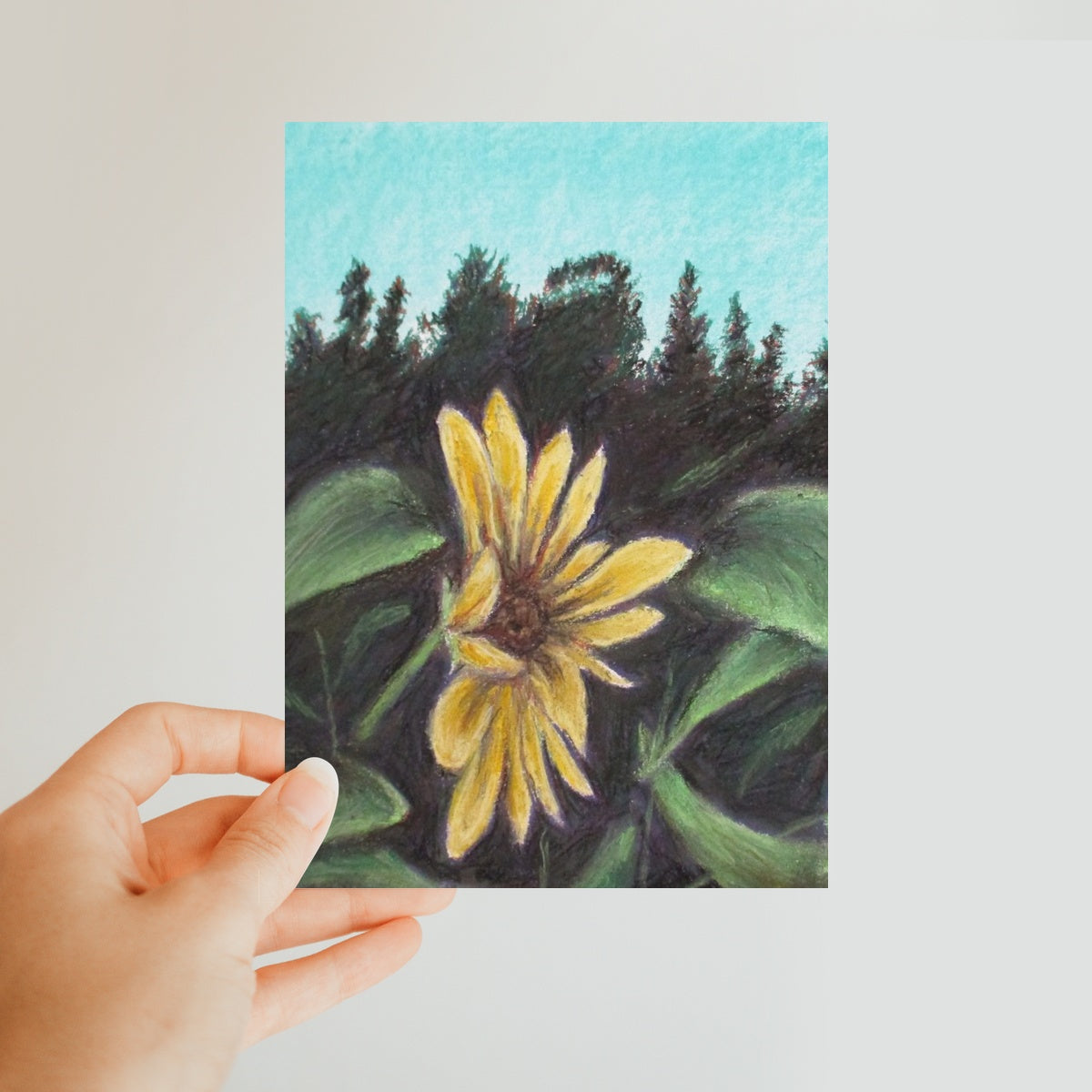 Flower Hour ~ Postcard