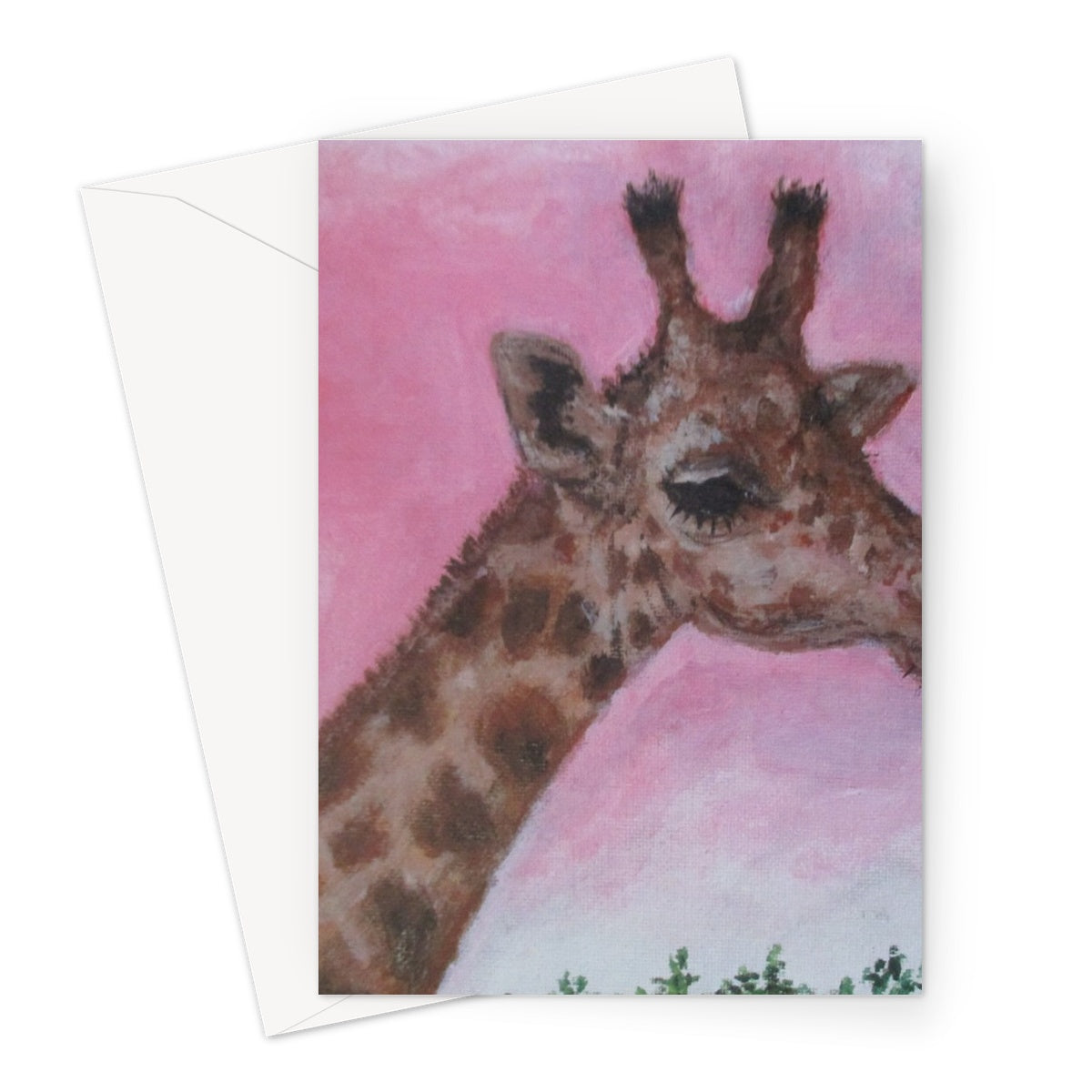 Mr. Giraffe ~ Greeting Card