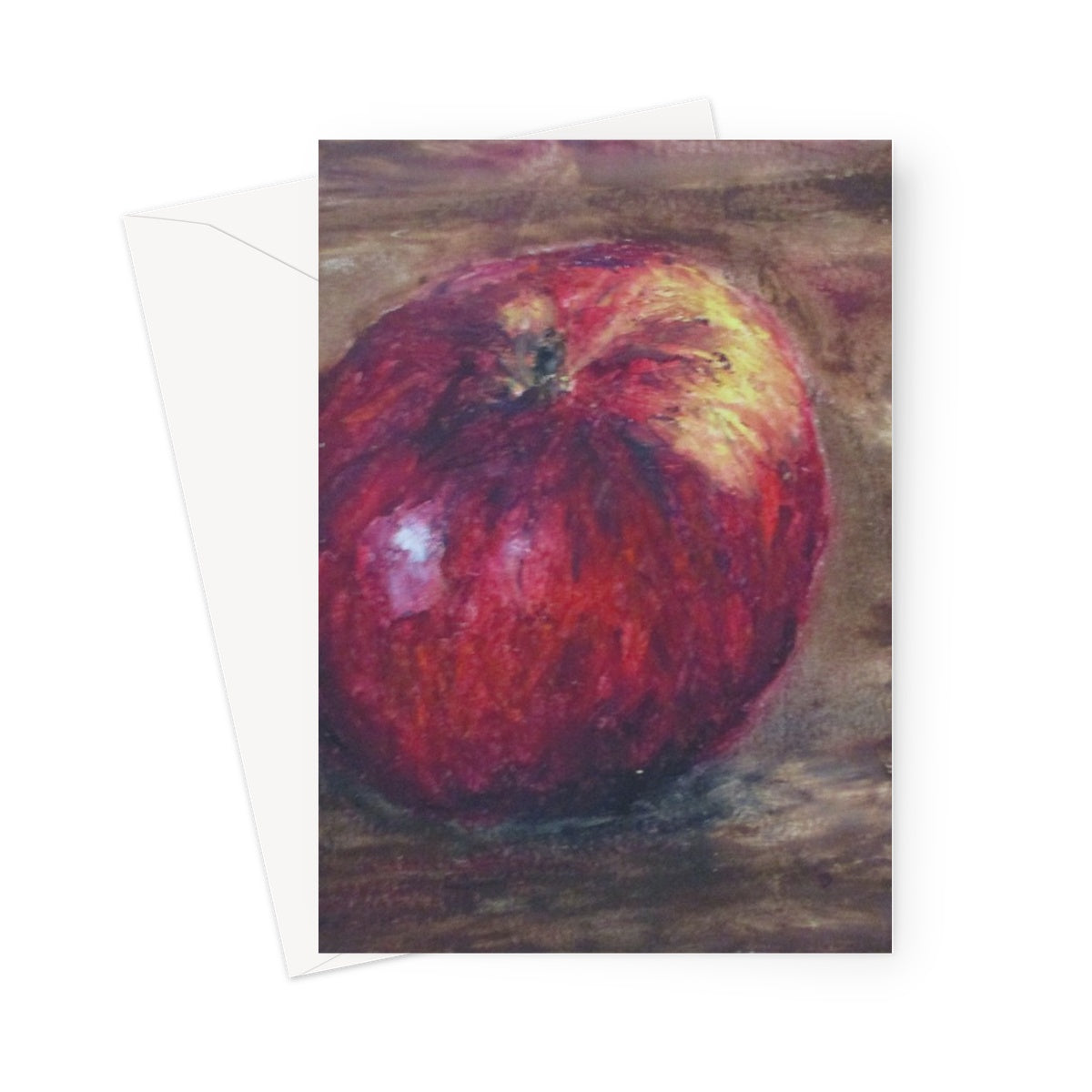 Apple A ~ Greeting Card