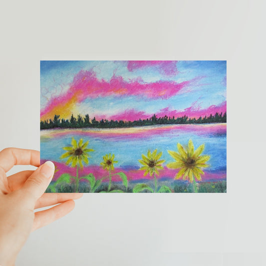 A Flower Fantasy ~ Postcard