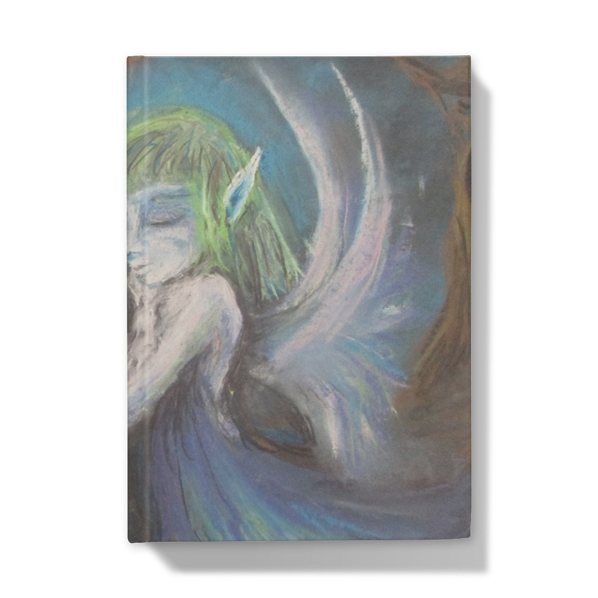 Poet and her Soul Speaking Paintings ~  prints, originals and more    In the forest of the night One goes with insight Alone walk in the woods Twinkling with a heart full of goods  Original Artwork and Poetry of Artist Jen Shearer     This is a original soft pastel painting printed on product.