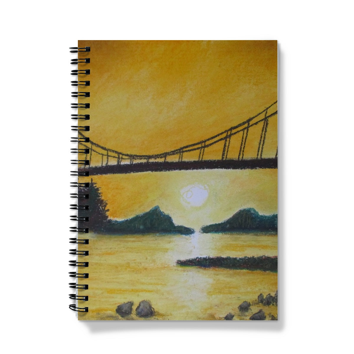 Bridge of Yellow ~ Notebook