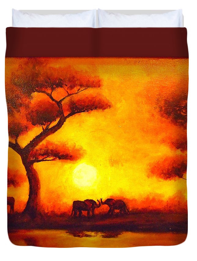 African Sunset  - Duvet Cover