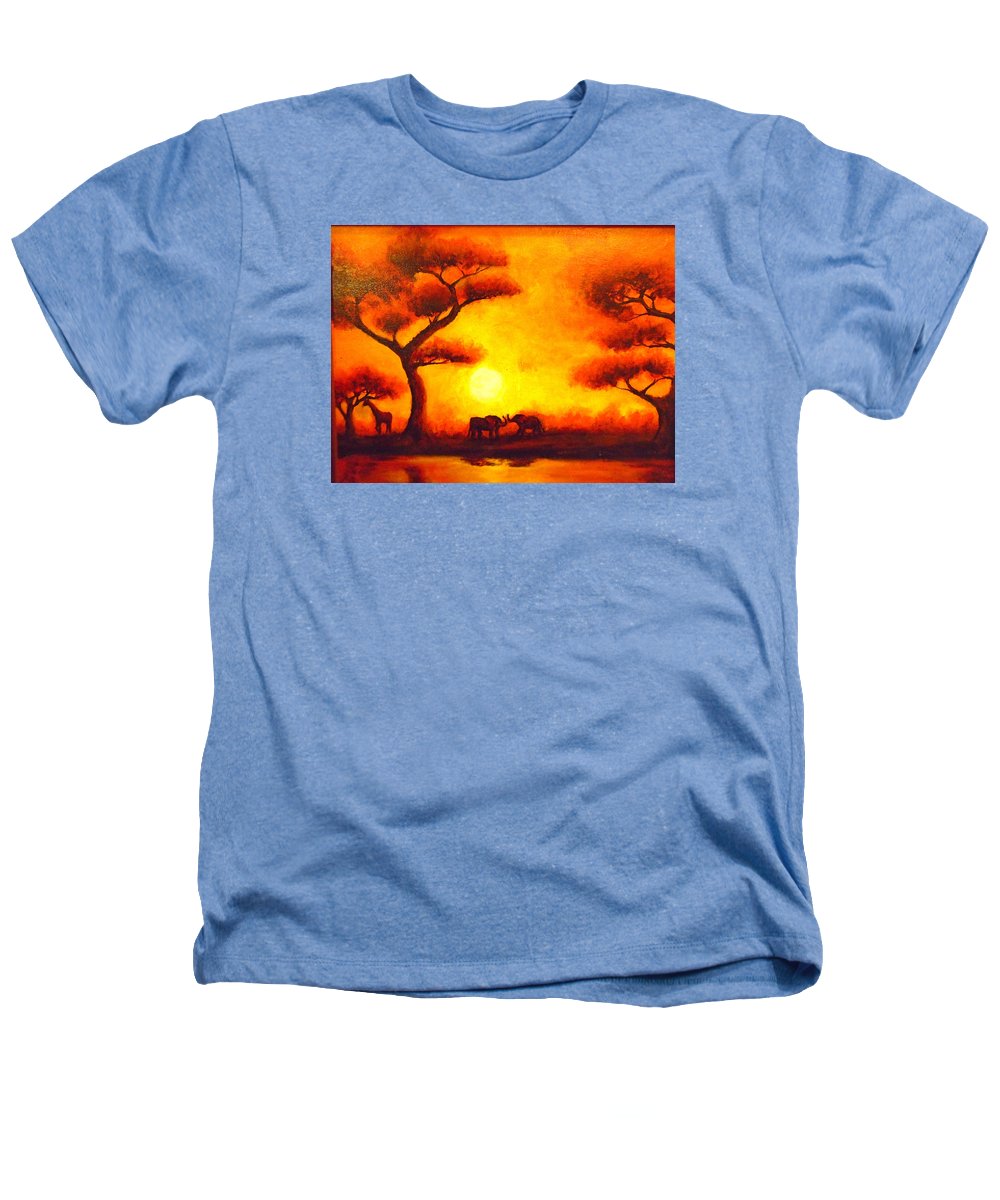 African Sunset  - Heathers T-Shirt