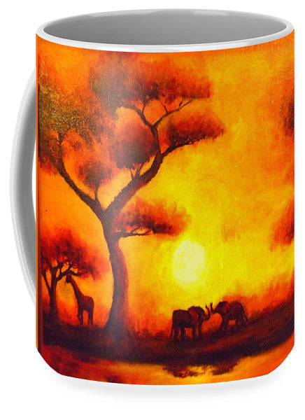 African Sunset  - Mug
