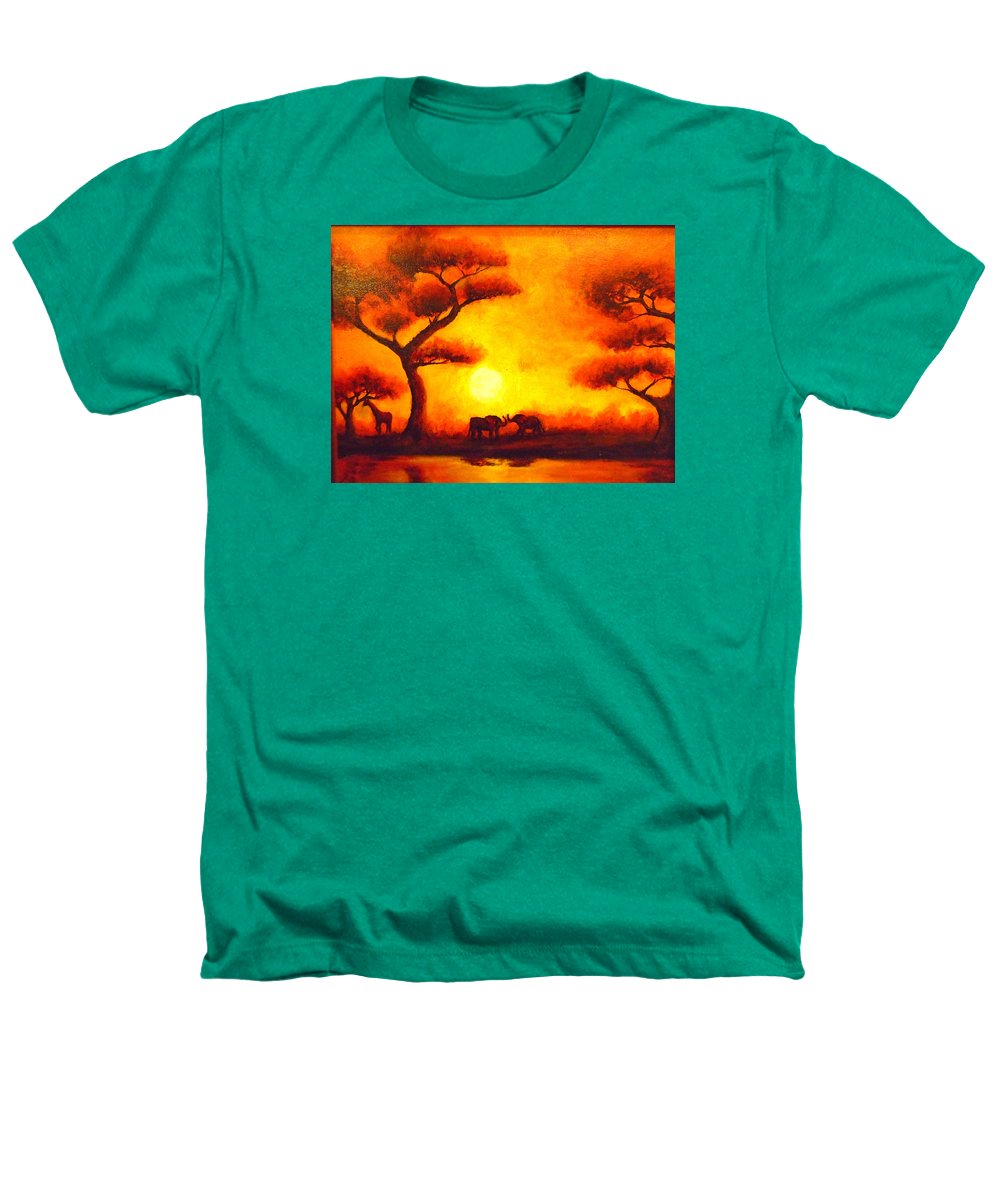 African Sunset  - Heathers T-Shirt